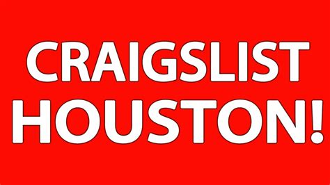 www craigslist com houston|craig's list houston area.